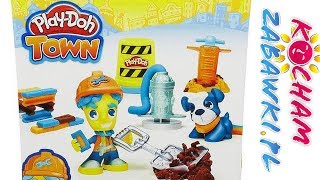 Play Doh Town • Budowniczy i pies • bajki i kreatywne zabawki [upl. by Bradley]