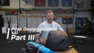 Peak Design Outdoor Backpack 45L Review Part III [upl. by Eelirrem780]