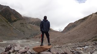 Milam Glacier to Burphu  Johar Valley UTTARAKHAND  MSB MotoVlogs [upl. by Ahsemac]