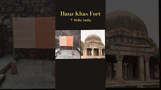 Visiting Hauz Khas Fort minivlog ytshorts hauzkhas explore yt gauravdotink [upl. by Einnaj]