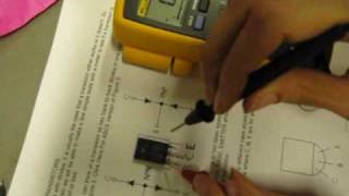 How to test a transistor [upl. by Thomasa]