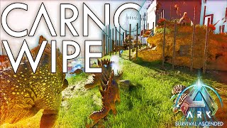 HUGE Carno Cave RAID For REVENGE  Ark Survival Ascended PVP E15 [upl. by Iglesias524]