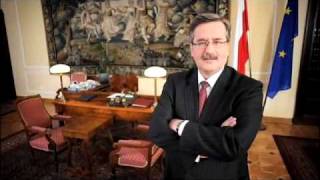 Bronisław Komorowski kandydat na urząd prezydenta RP [upl. by Ellimahs871]