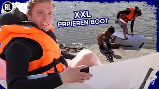 VAREN MET EEN XXL PAPIEREN BOOT 🤯🚢  CHECKPOINT BASECAMP S1 [upl. by Saundra]