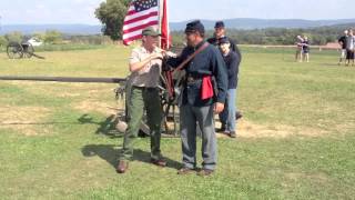 Civil War Cannon Fire Demonstration Part 3 [upl. by Yllatan]