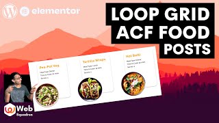 Loop Grid with ACF Fields  Elementor Pro Wordpress Tutorial [upl. by Naraa]