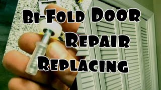 How To Repair a BiFold Door  Roller Replacement [upl. by Tuchman]