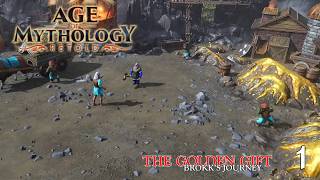 Age Of Mythology Retold  The Golden Gift Campaign  Brokks Journey [upl. by Fitzgerald]