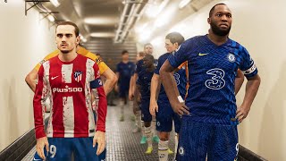 Chelsea vs Atletico Madrid ft SAUL  GRIEZMANN  LUKAKU [upl. by Ozneral]