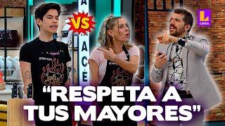 Peláez contiene enfrentamiento entre Leslie y Josi en El Gran Chef Famosos quotRespeta a tus mayoresquot [upl. by Itnaihc]