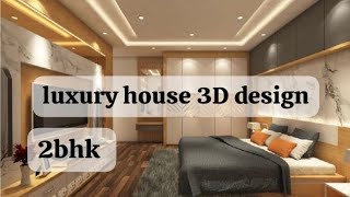 2BHK INTERIOR DESIGN  3D REALISTIC RENDER [upl. by Mairim64]