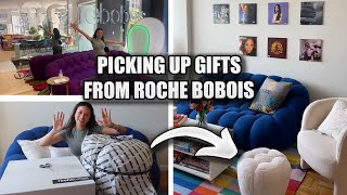 receiving gifts from ROCHE BOBOIS  unboxing🛋️🩵 [upl. by Mungo]