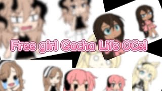 Gacha Life girl OCs •No credit needed but you can do credit if you want 😁• [upl. by Ealasaid542]