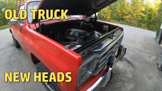 Chevy Squarebody  Heads and minor upgrades [upl. by Aufmann]