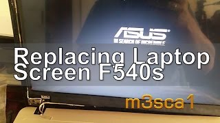 Fix Laptop Screen ASUS F540S [upl. by Garland94]