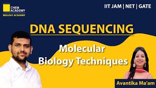 Molecular Biology Techniques DNA Sequencing Sanger Method  IIT JAMCSIR NETGATE [upl. by Ahseena279]