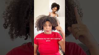 Relearning How To Style My Curly Afro [upl. by Ellenod]