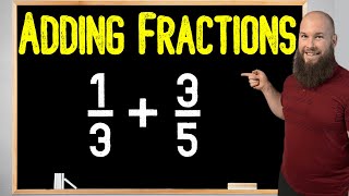 Adding Fractions With Unlike Denominators  Adding Fractions With Different Denominators [upl. by Omar921]