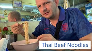 Real Thai Beef Noodles [upl. by Eanom]