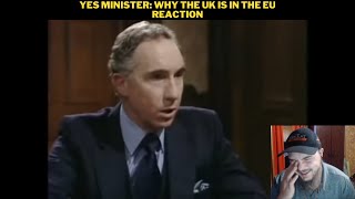 Yes Minister Why The UK Is In The EU Reaction [upl. by Airehs]