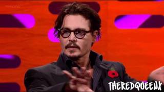 Johnny Depp amp Ricky Gervais on the Graham Norton show 13 [upl. by Foushee]