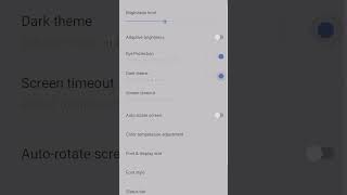 Dark Theme on your display mobaile smartphone shortvideo [upl. by Er]