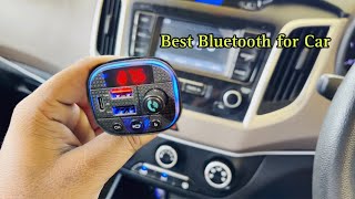 How to connect bluetooth to fm  best car bluetooth device [upl. by Aynnat]