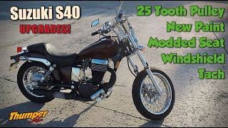 S02 E01 Upgrades Suzuki S40 Boulevard [upl. by Ahsia]