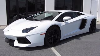 2012 Lamborghini Aventador LP7004 Start Up Exhaust Test Drive and In Depth Tour [upl. by Marybella]