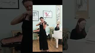 Henryk Wieniawski Variations on the original theme fragment violin music skobeleva live [upl. by Attinahs306]