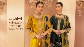 Mohagni Luxury Raw Silk Unstitched Collection 2024  Heer by Mohagni Luxury Collection 2024 [upl. by Armat673]