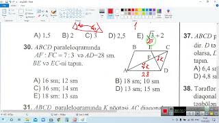 Paraleloqram Romb ve duzbucaqli [upl. by Leivad]