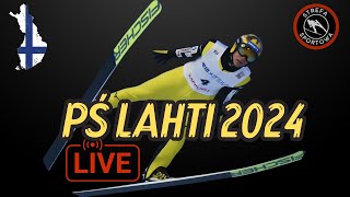 🔴 LIVE KONKURS DRUŻYNOWY I SERIA PRÓBNA W LAHTI HS 130  PUCHAR ŚWIATA NA ŻYWO OD 1420 [upl. by Olecram]