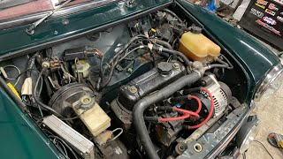 Classic mini MPI LCB manifold swap part 1 [upl. by Pacificia]