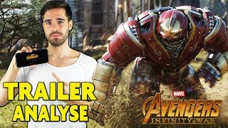 Avengers Infinity War Trailer Analyse  neuer Trailer 2 [upl. by Jarnagin]