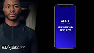 APEX ATHLETE SERIES How To Factory Reset Your Pod [upl. by Nymsaj991]