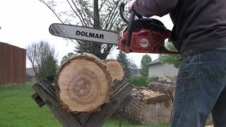 Dolmar 5105 Chainsaw Muffler Modded [upl. by Aia426]