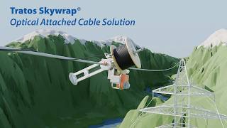 Tratos SkyWrap  Fibre Optical Attached Cable solution for remote and challenging terrains [upl. by Walke]