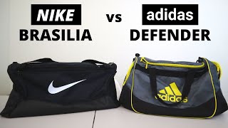 Best Gym Duffel Bag Nike Brasilia Duffel Bag Review and Comparison vs Adidas Defender Duffel Bag [upl. by Asha107]