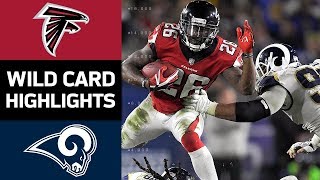 Falcons vs Rams  NFL Wild Card Game Highlights [upl. by Nosnar970]