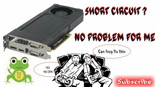 How to FIX Graphic Card Short circuit without spare parts [upl. by Jarrod623]