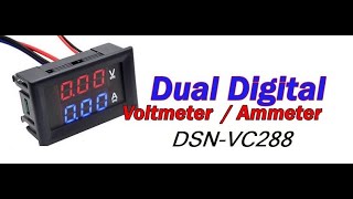 Cheap Dual display voltage and current meter DSNVC288 [upl. by Aneev997]