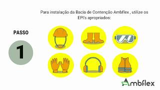 Bacia de Contenção para Gerador Ambflex  Instruções de instalação [upl. by Ynohtnaed]