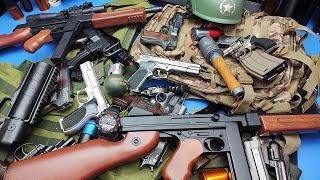 Military Combat Gear  Airsoft  Toy Cap Gun  GShock Grenade launcher [upl. by Vasya]