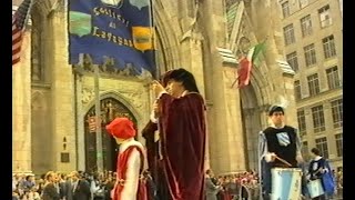 Columbus Day 1992 a New York con i Sestieri di Lavagna [upl. by Namhar388]