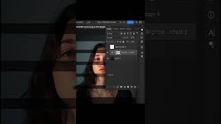 Create windows light effect in Photoshop💥❤ [upl. by Eversole]