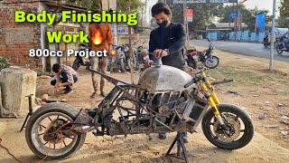 800cc bikes Body Finishing work in Progress🔥 [upl. by Sivam944]