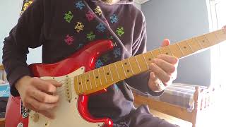 LATINA  Al James  Guitar Solo Cover [upl. by Powers]