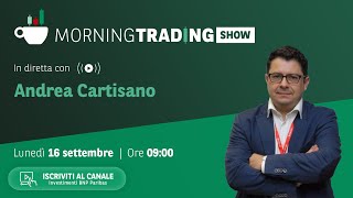 1609 Morning Trading Show con Andrea Cartisano [upl. by Sidwell]