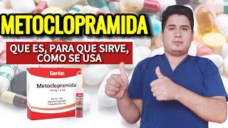 💊¡Descubre Metoclopramida Para Que Sirve Metoclopramida Dosis y Cómo se Toma [upl. by Nonnag]